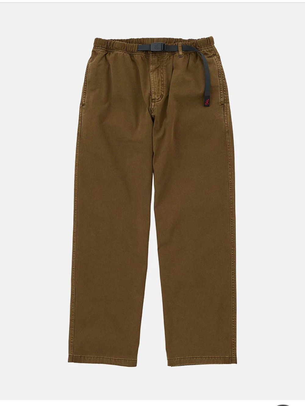 Gramicci Pant Straight Fit - Men’s L Color Bark Pigment